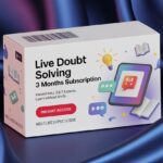 Live Doubt Solving 3 Months Subscription