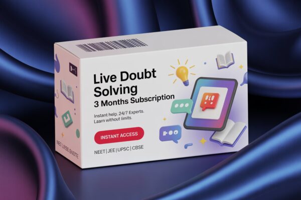 Live Doubt Solving 3 Months Subscription