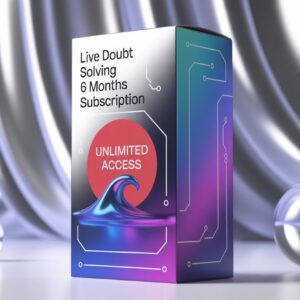 Live Doubt Solving 6 Months Subscription