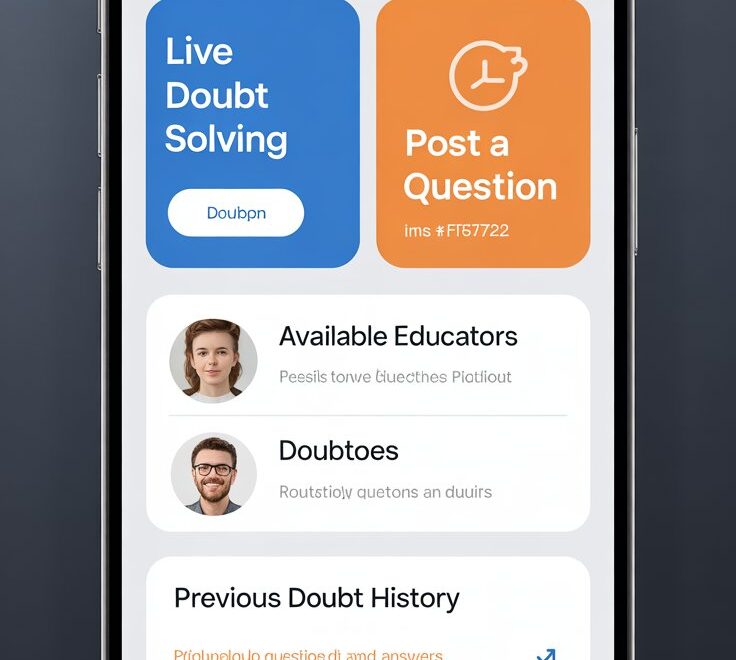 doubt solving app for neet and jee