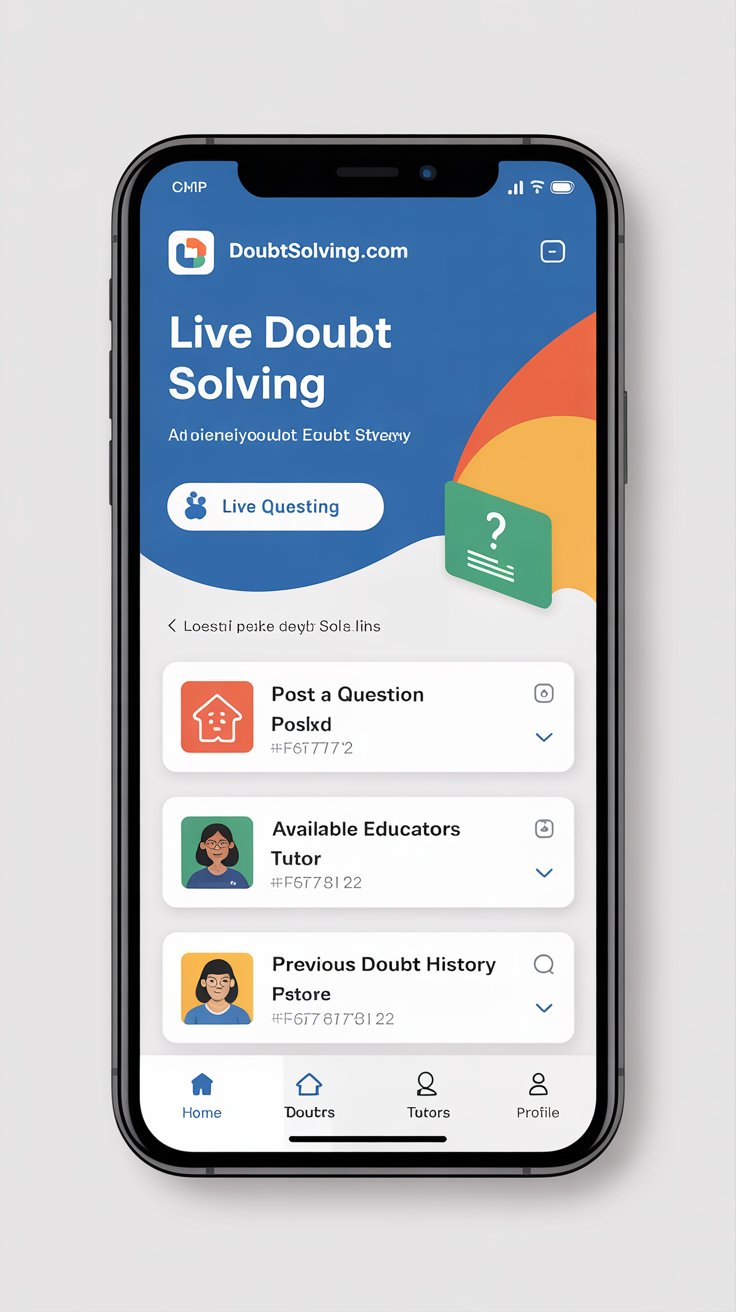 doubt solving app for neet and jee