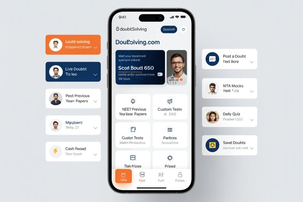 doubt solving app for neet and Jee