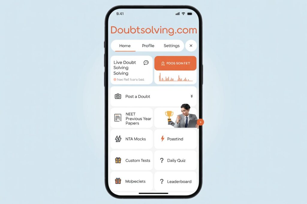 doubt solving app for neet and Jee